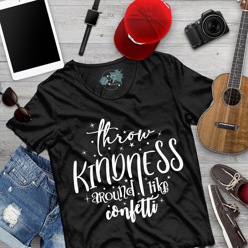 Download Throw Kindness Around Like Confetti SVG Handlettered SVG ...