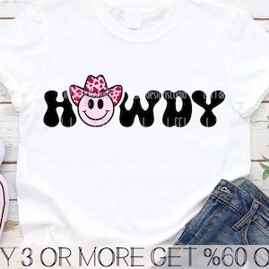 Howdy SVG, Cowgirl SVG, Western SVG, Country Girl Svg, Rodeo Svg, Texas Svg, Png, Svg Files For Cricut, Sublimation Designs Downloads