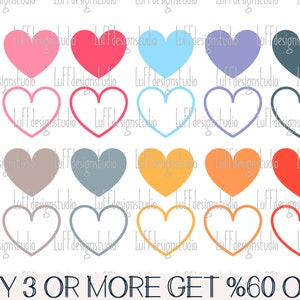 Heart SVG Bundle, Heart Png, Valentines Day Svg, Valentine Hearts Svg, Heart Dxf, Png, Svg Files For Cricut, Sublimation Designs Downloads