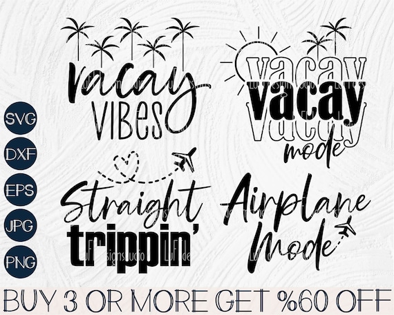 Summer Vacation SVG Bundle, Adventure SVG, Family Vacation SVG, Travel Svg, Journey, Png, Svg File For Cricut, Sublimation Designs Downloads