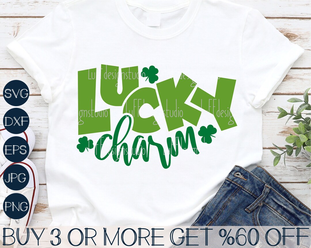 St Patricks Day SVG, Lucky Charm SVG, Shamrock Svg, Lucky Svg, Png, SVG ...