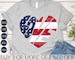 American Flag Love Heart SVG, 4th of July SVG, Patriotic Shirt Svg, Heart Flag Png, Dxf, Svg Files For Cricut, Sublimation Designs Downloads 
