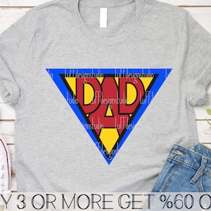 Dia dos Pais SVG, Super Pai SVG, Super-herói SVG, Papa Svg, Camisa Svg, Pai Popular Svg, Png, Arquivo Svg para Cricut, Downloads de Designs de Sublimação