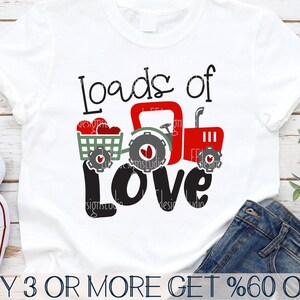 Jungen Valentine SVG, jede Menge Liebe SVG, roter LKW SVG, lustiges Kinder Valentine Shirt Png, SVG-Dateien für Cricut, Sublimation Designs Downloads
