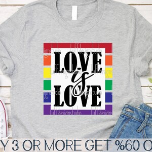 Love Is Love SVG, Lgbtq SVG, Pride SVG, Lesbian Svg, Rainbow Svg, Popular Svg, Png, Svg Files For Cricut, Sublimation Designs Downloads