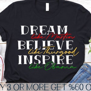 Juneteenth Svg Png, Mlk Svg, História Negra SVG, Líderes Negros SVG, Arquivos SVG Inspiradores para Cricut, Downloads de Designs de Sublimação
