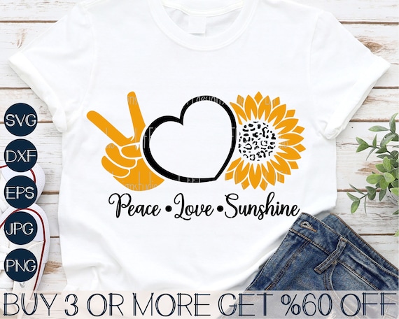 Free Free 96 Peace Love Sunflower Svg Free SVG PNG EPS DXF File