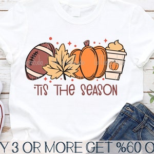 Funny Thanksgiving SVG, dit is het seizoen SVG, Pumpkin Spice SVG, voetbal Svg, herfst Png, Svg-bestanden voor Cricut, sublimatie ontwerpen downloads