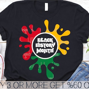 Juneteenth Svg, Black History SVG, Black History Month PNG, Black Lives Matter, shirt Svg, bestanden voor de Cricut, sublimatie ontwerpen downloads