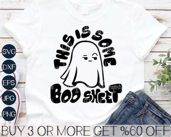 This Is Some Boo Sheet SVG, Funny Halloween SVG, Ghost SVG, Boo Svg, Sarcastic Svg, Png, Svg Files for Cricut, Sublimation Designs Downloads