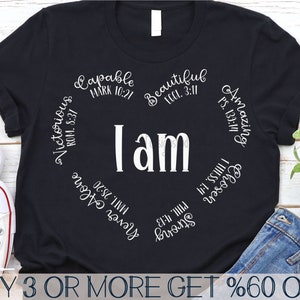 Easter SVG, I Am SVG, Scripture SVG, Bible Verse Svg, Motivational, Inspirational, Religious, File For Cricut, Sublimation Designs Downloads