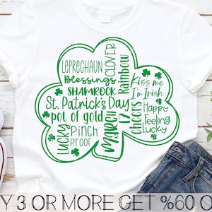 St Patricks Day SVG, Shamrock SVG, St Patricks Shirt SVG, Lucky Svg, St Pattys, Irish, Png, Files for Cricut, Sublimation Designs Downloads