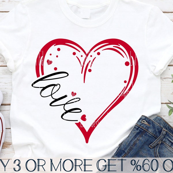 Valentine SVG, Heart SVG, Love SVG, Valentines Day Shirt Svg, Popular Svg, Png, Svg Files For Cricut, Sublimation Designs Downloads