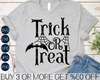 Süßes oder Saures SVG, Halloween SVG, Spinnennetz SVG, Gruselige SVG, Kinder Halloween SVG, Png, SVG-Dateien für Cricut, Sublimation Designs Downloads
