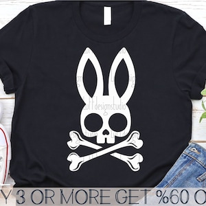 Camiseta de conejo con huesos new arrivals