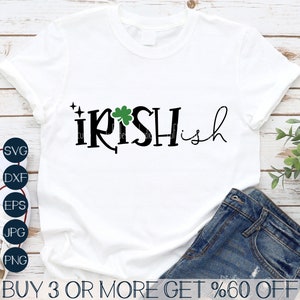 Irish Shamrock SVG: St Patricks Day Design (Digital Download)
