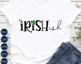 Irish Shamrock SVG: St Patricks Day Design (Digital Download)