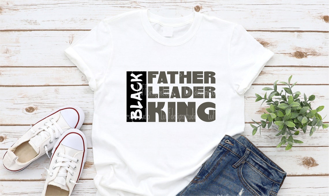 Download Black Father Leader King SVG Fathers Day SVG Juneteenth SVG | Etsy