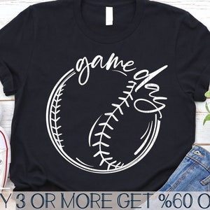 Baseball SVG, Game Day SVG, Softball SVG, Baseball Mom Svg, Baseball Shirt Svg, Fan, Png, Svg File for Cricut, Sublimation Designs Downloads