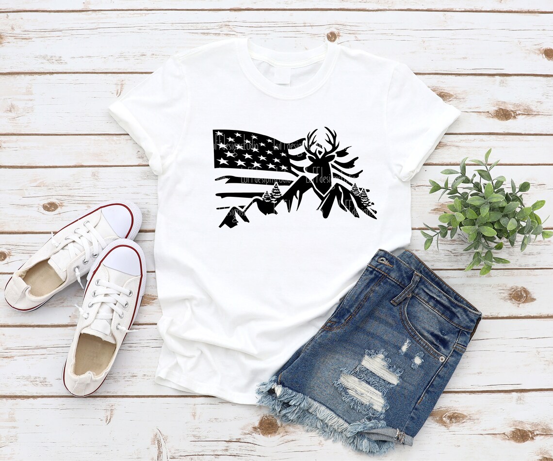 Free Free American Flag Deer Svg 17 SVG PNG EPS DXF File
