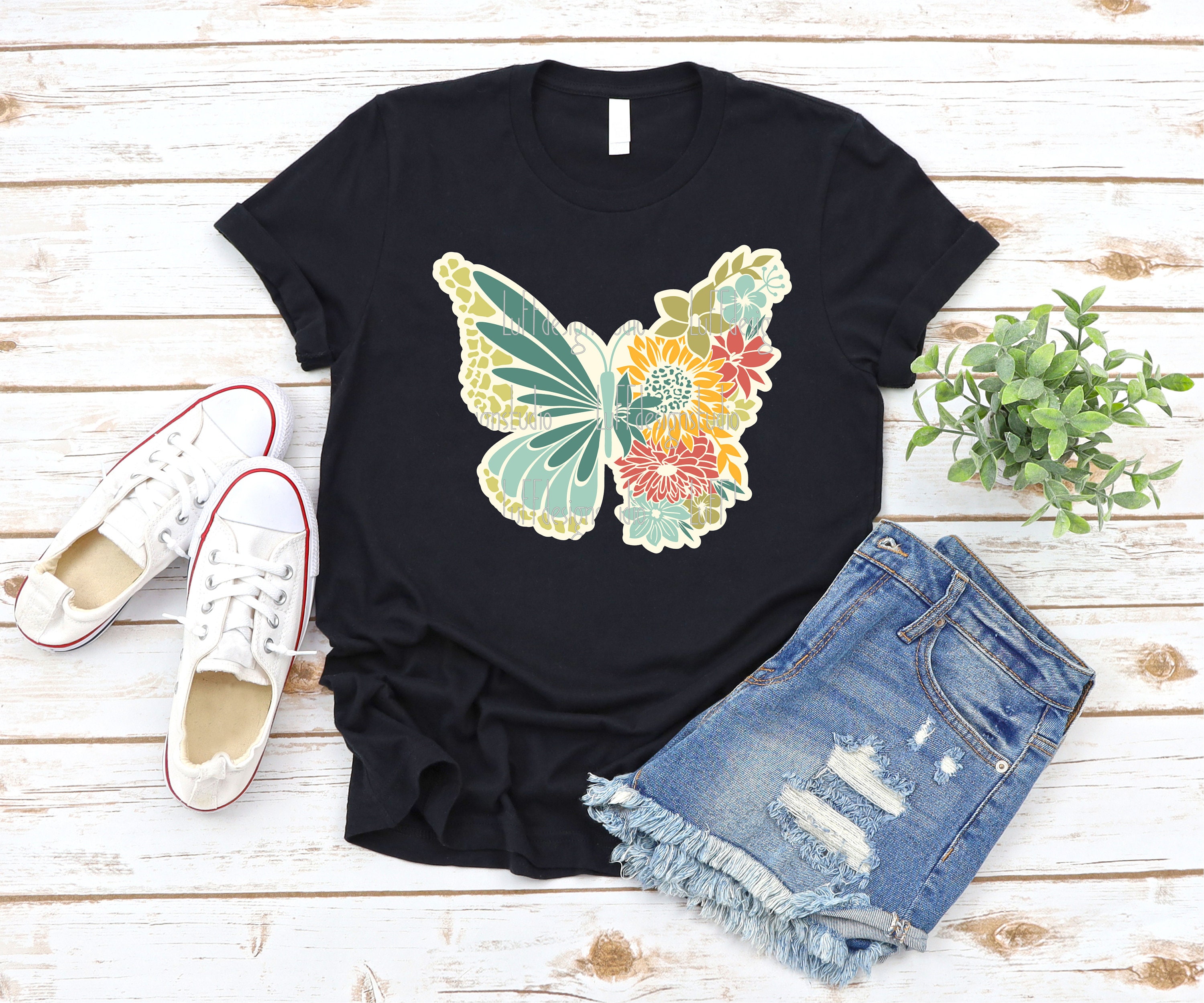 Free Free Butterfly Sunflower Svg 523 SVG PNG EPS DXF File