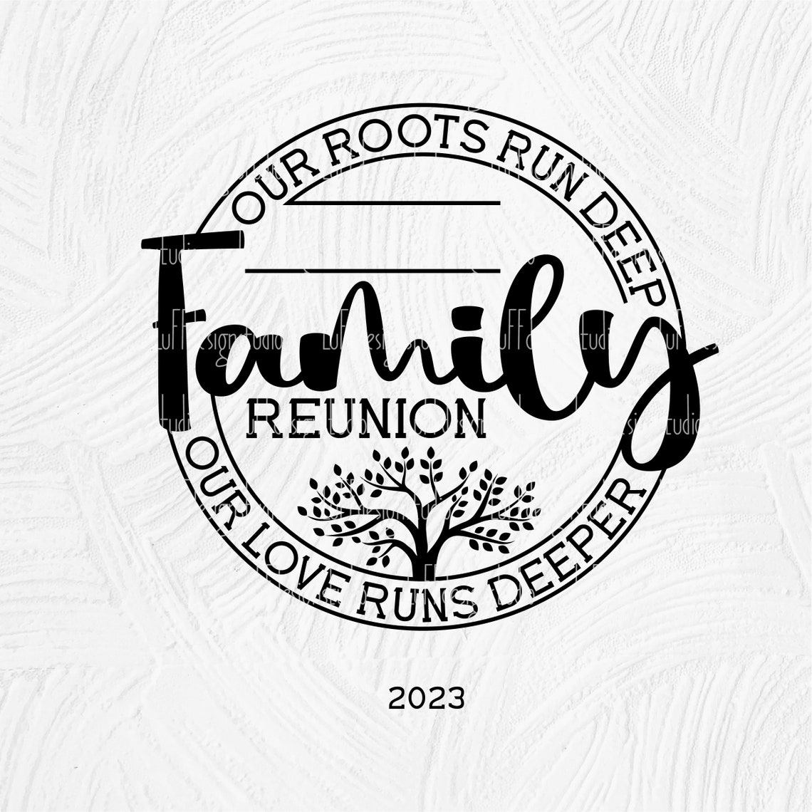 Family Reunion SVG, Family Tree SVG, Family Last Name Monogram SVG ...