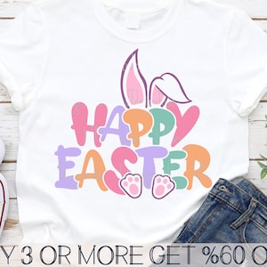 Páscoa SVG, Feliz Páscoa SVG, Coelho SVG, Camisa de Páscoa Svg, Páscoa Infantil Png, Svg Popular, Arquivos Svg para Cricut, Downloads de Designs de Sublimação