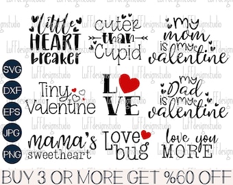 Boys Valentines SVG Bundle, Kids Valentine SVG, Love Bug SVG, Toddler Svg, Baby Svg, Png, Files For Cricut, Sublimation Designs Downloads
