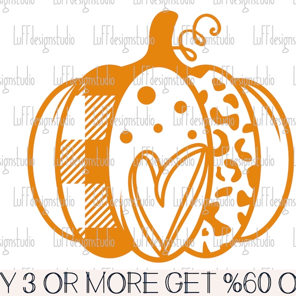 Pumpkin SVG, Leopard Pumpkin PNG, Fall SVG, Halloween, Thanksgiving, Cheetah, Png, Svg Files for Cricut, Sublimation Designs Downloads