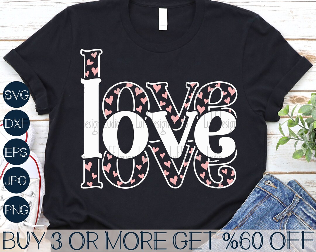 Love SVG, Valentines Day SVG, Valentine Love PNG, Valentine Hearts Svg ...