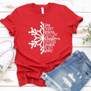 Christmas SVG, Snowflake SVG, Merry Christmas SVG, Christmas Shirt Svg ...