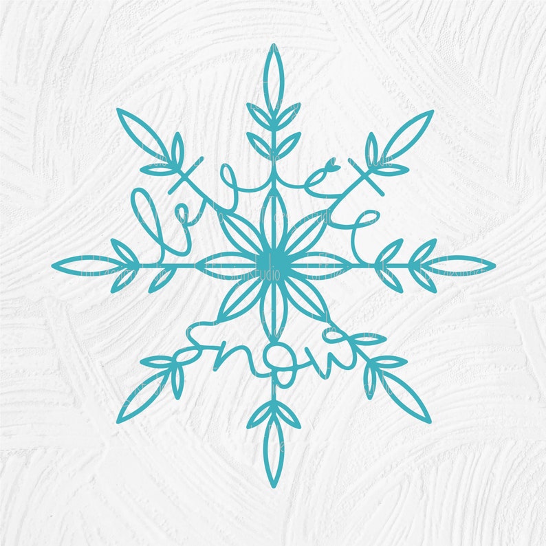 Snowflake SVG, Let It Snow SVG, Winter SVG, Christmas Shirt Svg ...
