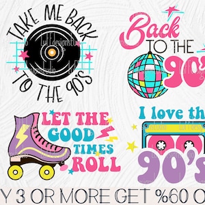 90s SVG Bundle, Retro SVG, Disco Ball SVG, Raised on 90s Boy Bands Svg, Cassette, 80s, Png, Files For Cricut, Sublimation Designs Downloads