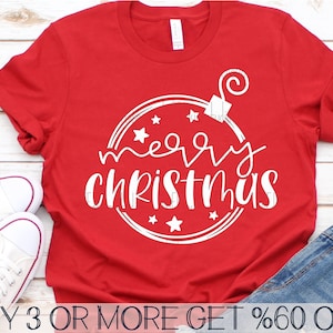Joyeux Noël SVG, SVG de signe de Noël, chemise de Noël SVG, ornement de Noël Svg, Png, fichiers pour Cricut, téléchargements de motifs par sublimation