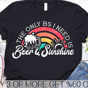 Beer and Sunshine SVG, Beach SVG, Funny Adult Summer SVG, Vacation Svg, Summer Vibes Svg, Png Files For Cricut, Sublimation Design Downloads