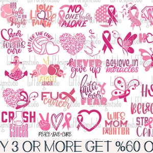Brustkrebs SVG, Krebsbewusstsein SVG, Schmetterling SVG, Krebs Band, Png, Dxf, Dateien für Cricut, Silhouette, Sublimation Designs Downloads