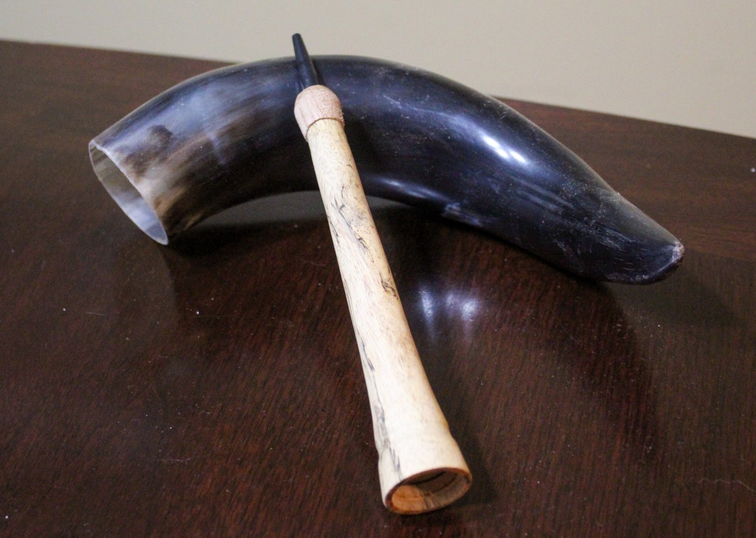 Olive Wood Trumpet Turkey Call Made From With Wood Ferrule 8 Etsy