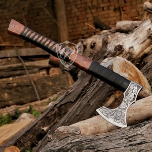 Custom Handmade HUNTING KNIFE With Best Quality Leather Sheath Personalized Gift For Him, Blade Damascus Steel Handle Brass And Camel Bone.