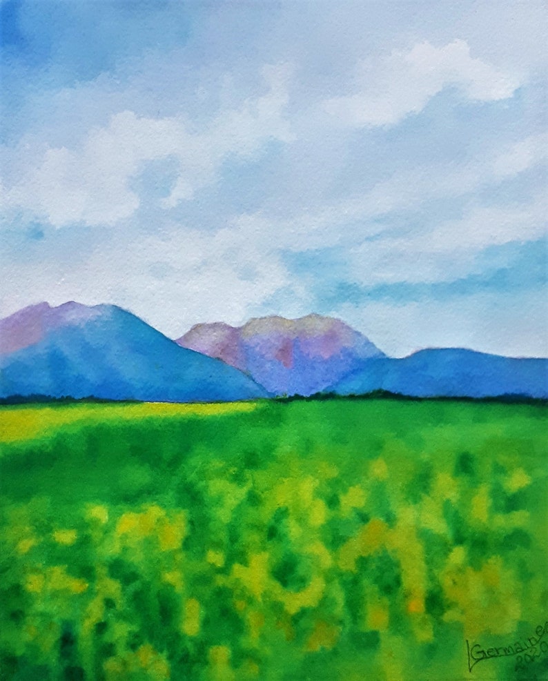 Landscape Print/ Printable Download/ NATURE LOVER/ Printable | Etsy