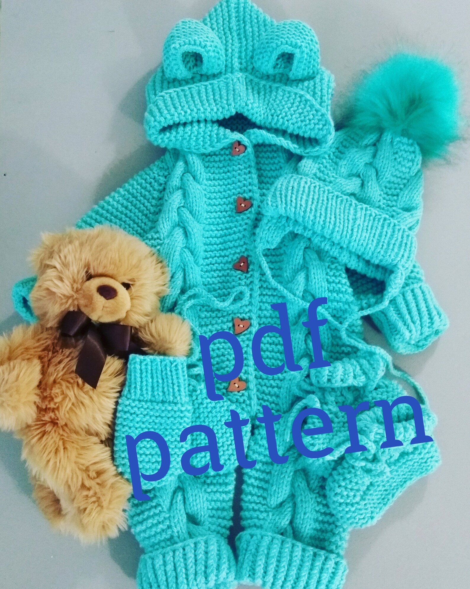 Knitting pattern for baby jumpsuit knitting baby romper knit Etsy