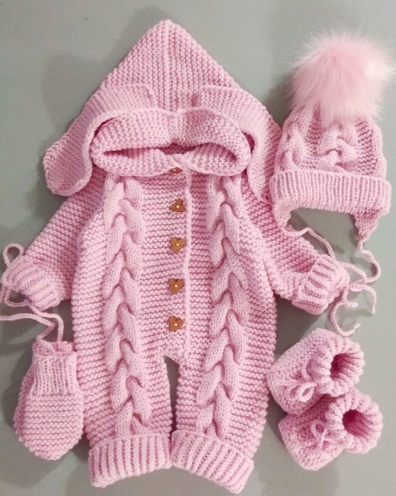 knitted jumpsuit baby