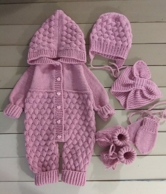 knitted jumpsuit baby
