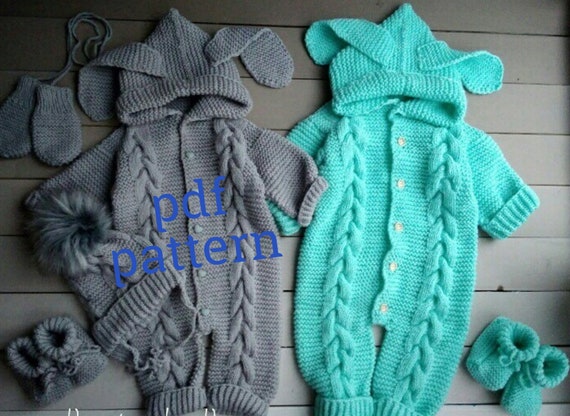 newborn knit overalls