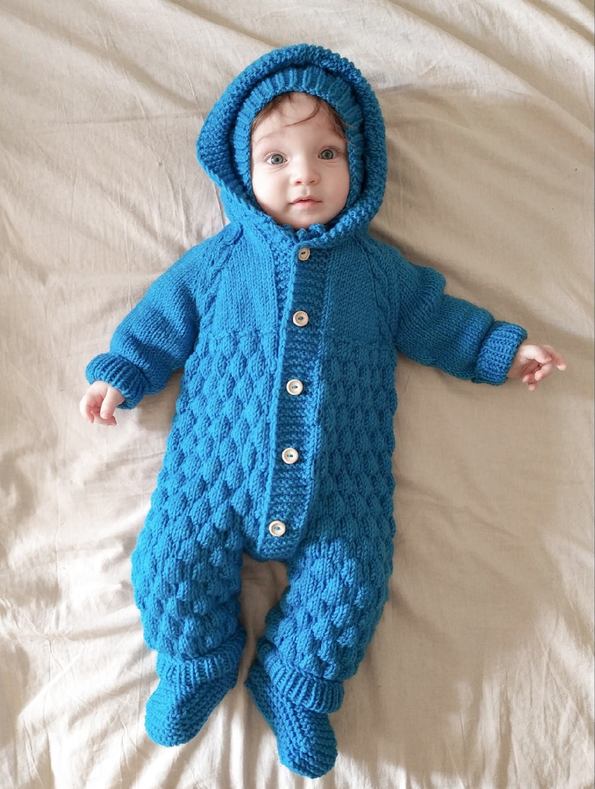 Knitting pattern for baby jumpsuit knitted baby romper Etsy