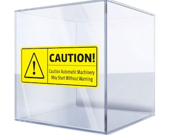 Uniform Safety Signs - 50x50mm - Self Adhesive - Pkt Of () | Uniform