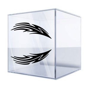 Decal Sticker Tribal Racing Design flamed Helmet motorcycle top quality Motorbike car Jet ski decoration speed race LGTSP