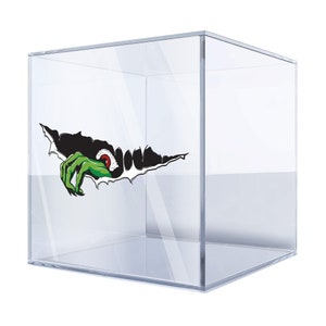 Green Monster Claw Sticker – Bold Horror-Themed Vinyl Decal, Removable for Cars, Laptops, and Walls AISBA