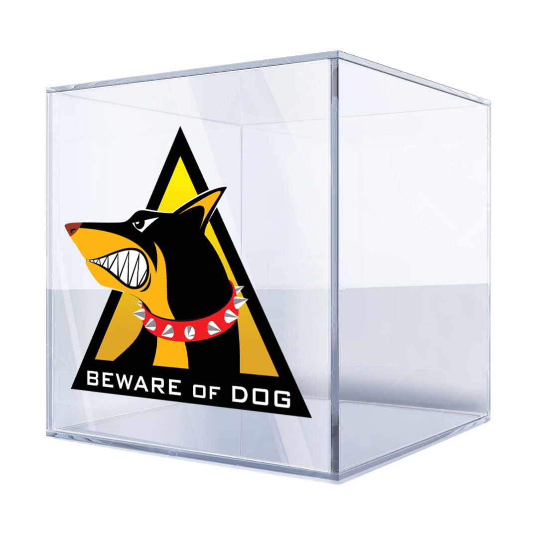 Vorsicht Hund Schild (18cm X 25 Cm) - Warnung Vor Dem Hund Schilder