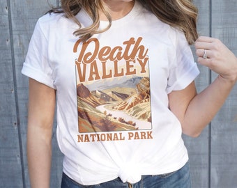 Death Valley National Park T-Shirt, Vintage Desert Landscape Tee