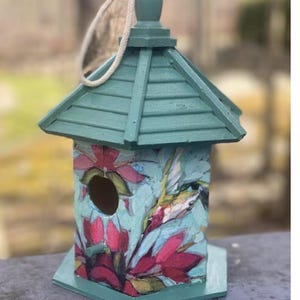 Cabane à oiseaux : colibri !